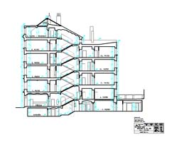 Reconstruction of building Krakovská, Praha 1, 2002